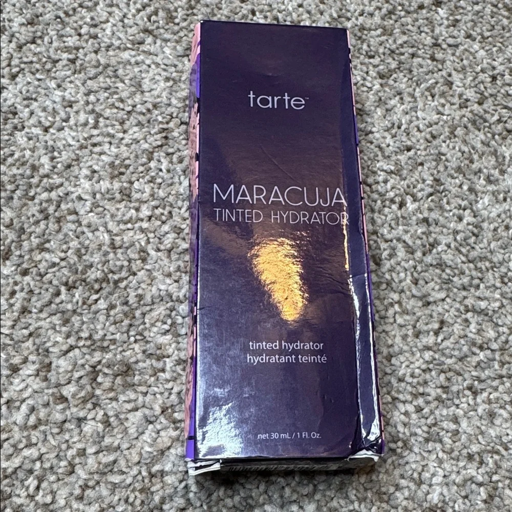 Tarte Maracuja Tinted Hydrator 61H Mahogany Full Size NWT Vegan Foundation